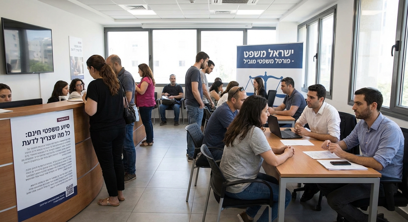 סיוע משפטי חינם: כל מה שצריך לדעת