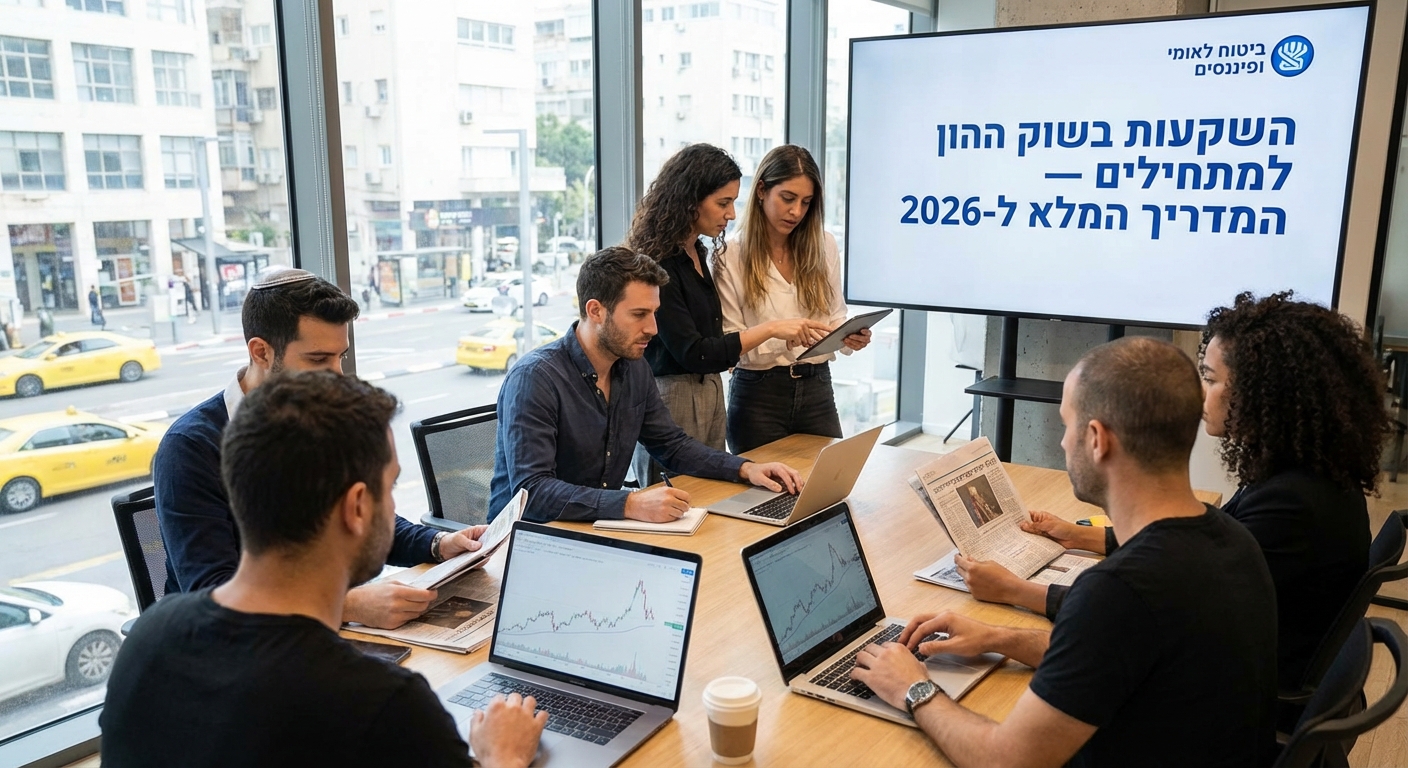 השקעות בשוק ההון למתחילים — המדריך המלא ל-2026