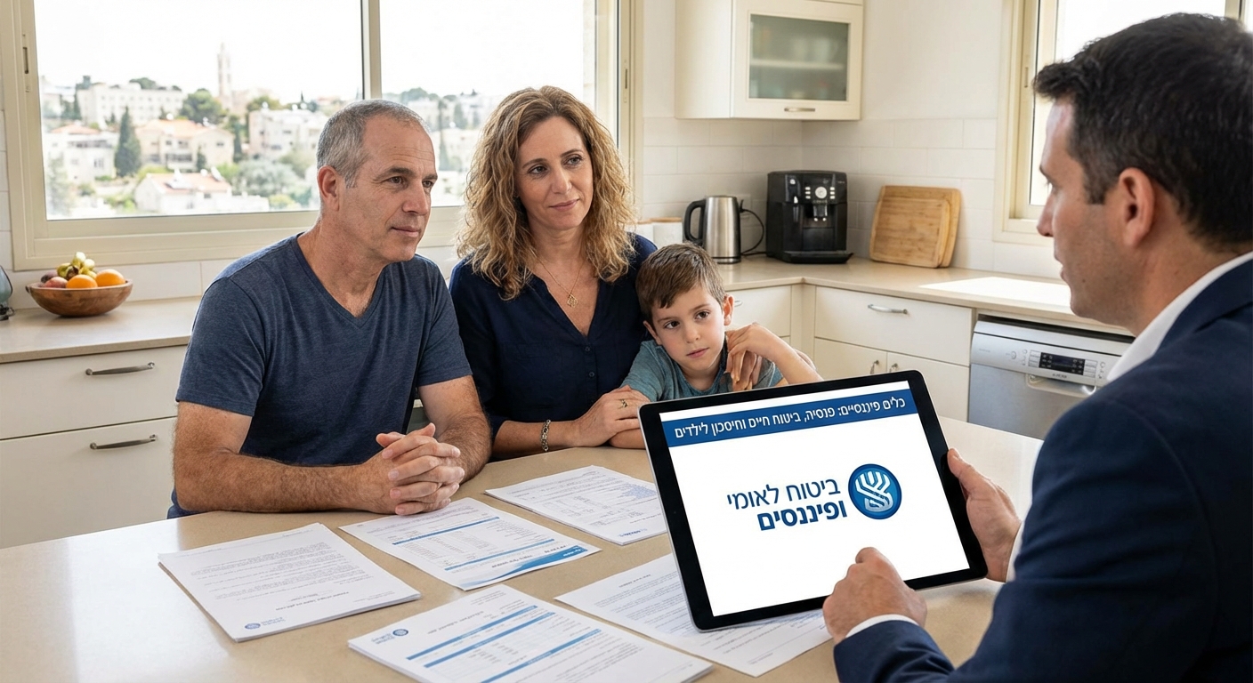 כלים פיננסיים: פנסיה, ביטוח חיים וחיסכון לילדים