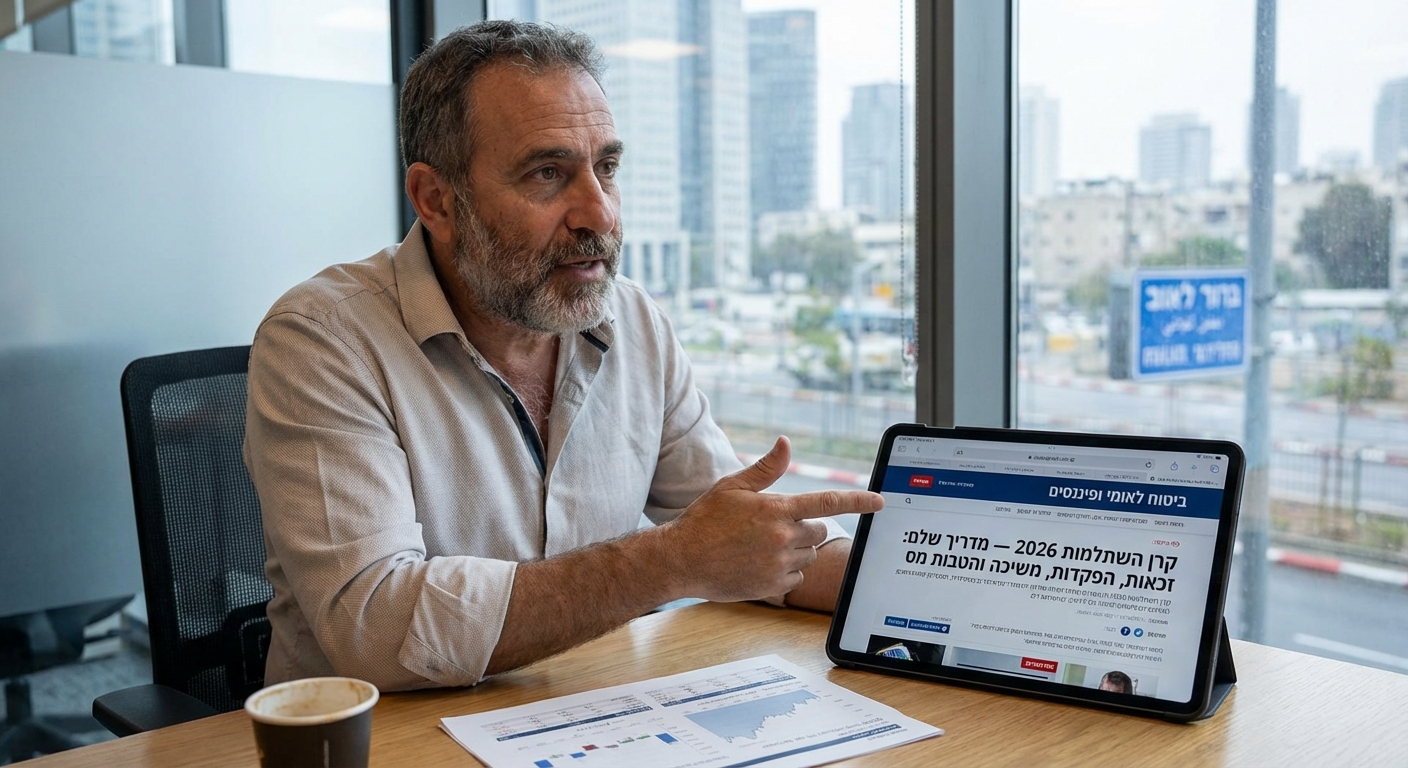 קרן השתלמות 2026 — מדריך שלם: זכאות, הפקדות, משיכה והטבות מס