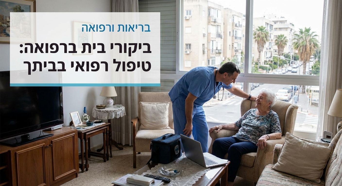 ביקורי בית ברפואה: טיפול רפואי בביתך