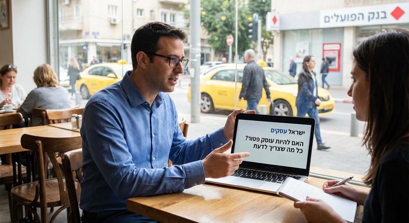 האם להיות עוסק פטור? כל מה שצריך לדעת