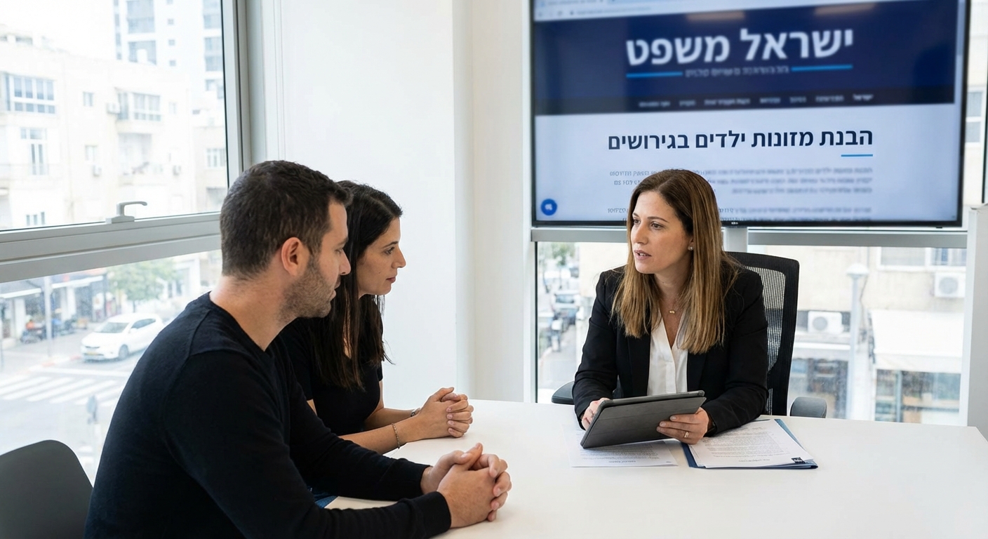 הבנת מזונות ילדים בגירושים