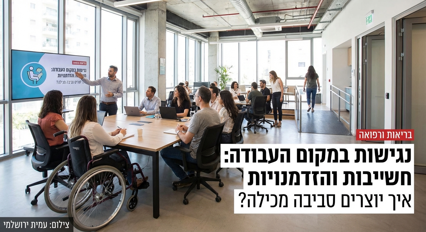 נגישות במקום העבודה: חשיבות והזדמנויות