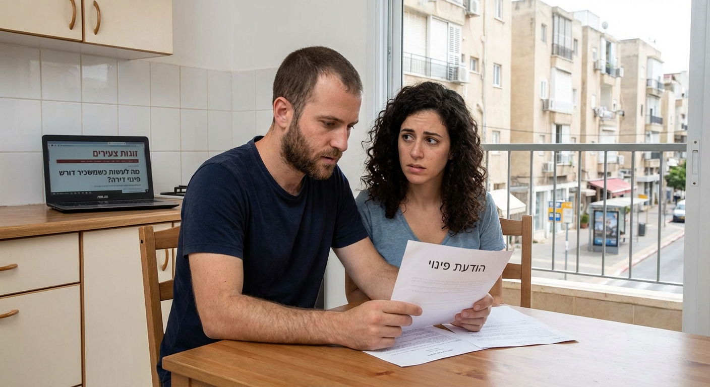מה לעשות כשמשכיר דורש פינוי דירה?