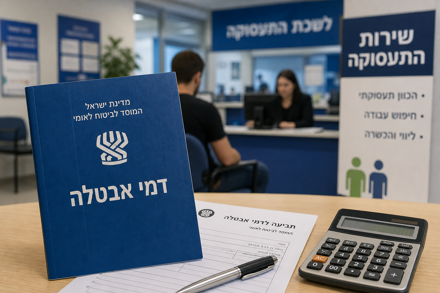 דמי אבטלה משולמים לשכירים תושבי ישראל שהפסיקו את עבודתם (פוטרו או התפטרו), כולל