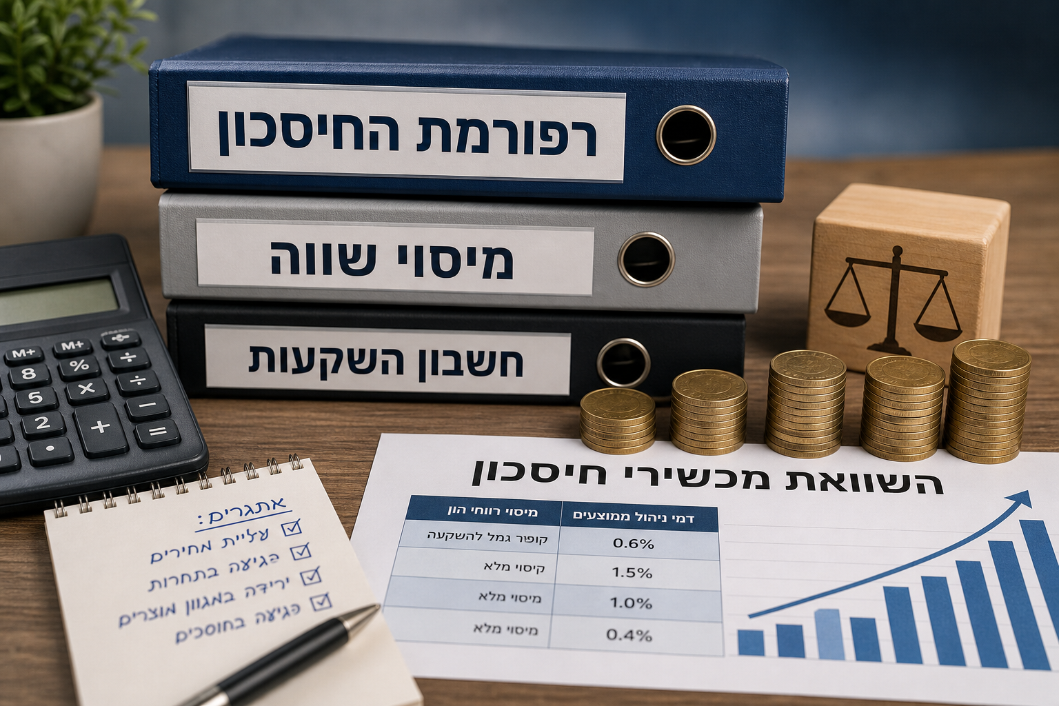 רפורמת החיסכון הגדולה: האוצר משווה מיסוי, ההתנגדות גוברת
