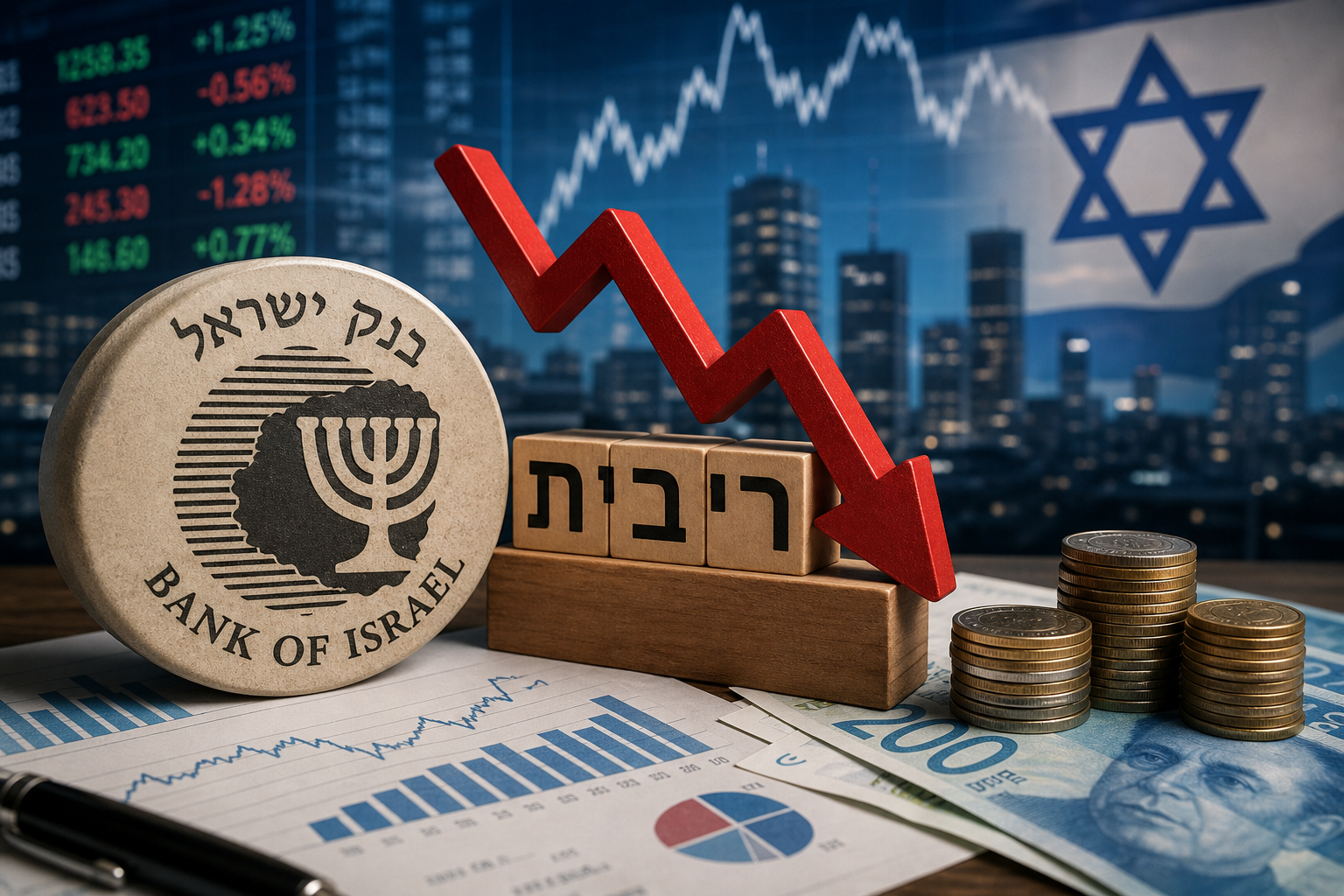 בנק ישראל מוריד ריבית: האם אנו בפתחו של מחזור הקלות מוניטריות?